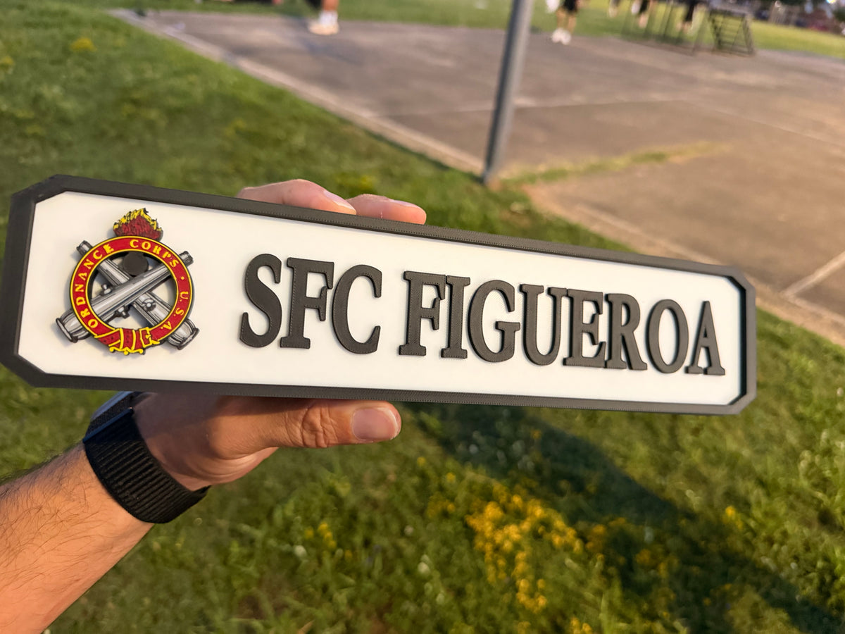Magnetic Name Plate